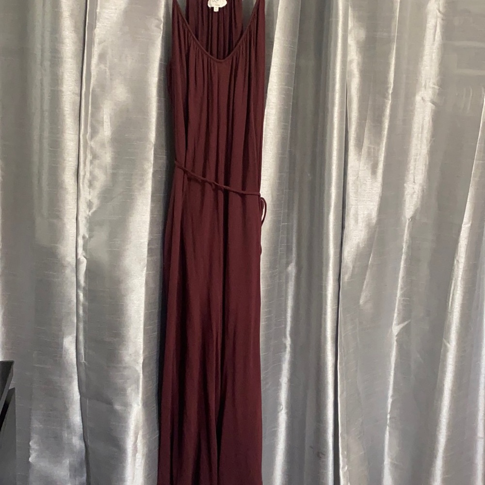 Burgundy Loft lounge collection pant romper